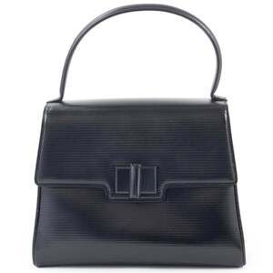 Gucci bag, Old handbag, 26 000 0044, leather, black, embossed.